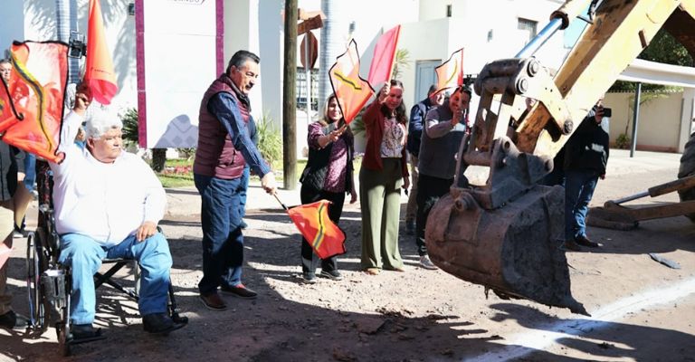 Lamarque Cano dio banderazo de inicio a rehabilitación de calles en Cajeme con obras hidráulicas y sanitarias