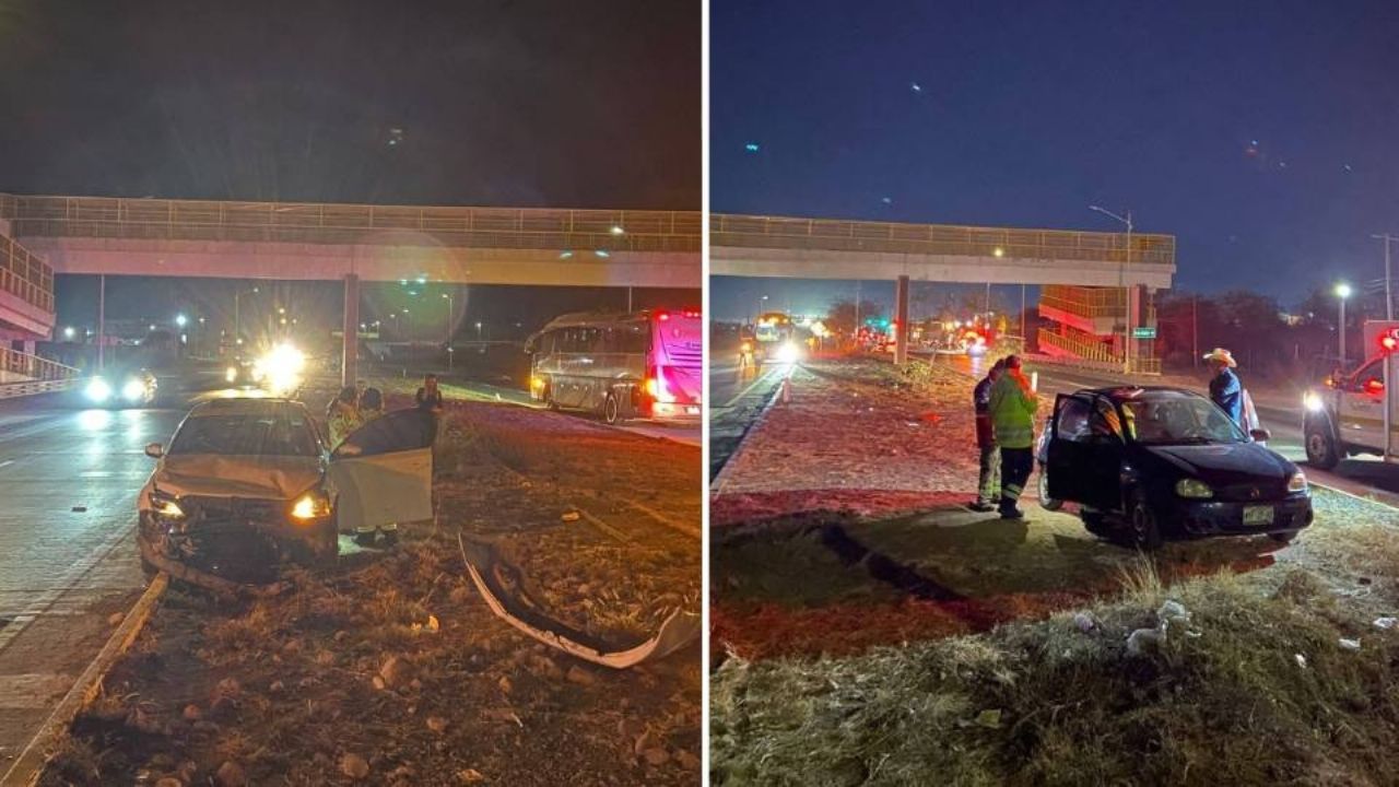 Pareja de la tercera edad resulta lesionada tras accidente cerca del Cereso de Ciudad Obregón