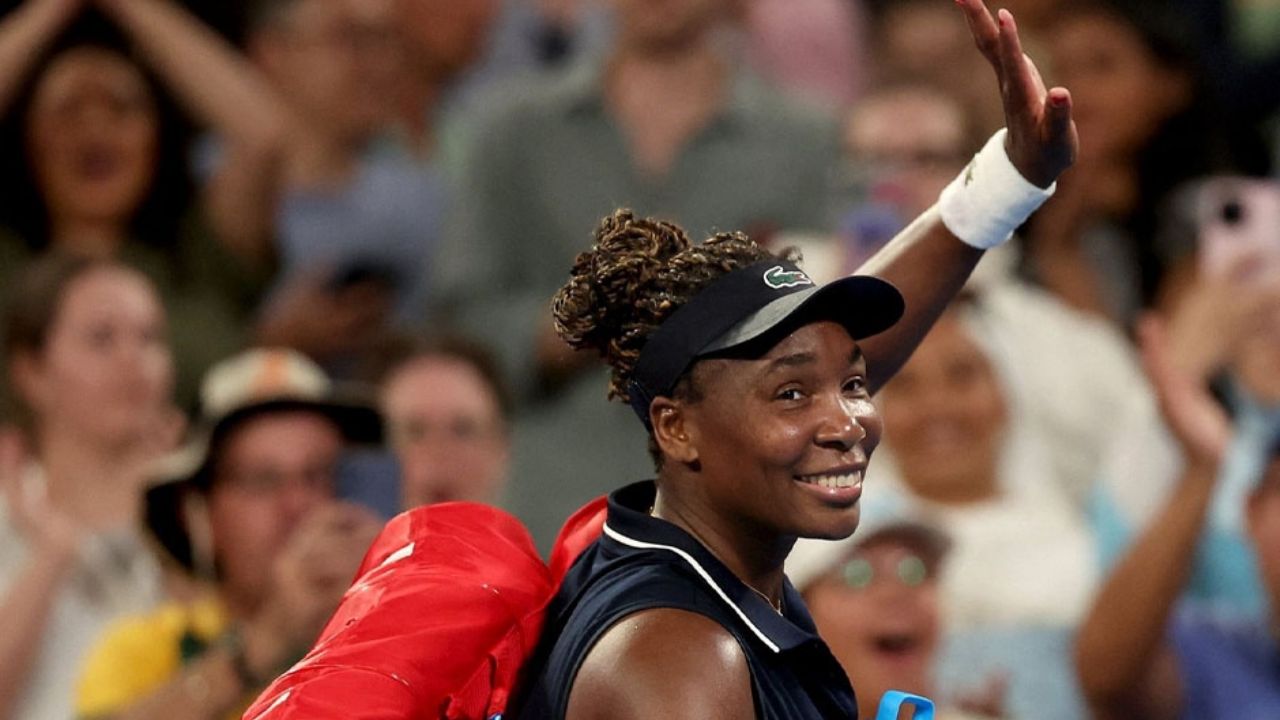 Debut, despedida y récord para Venus Williams en el Abierto de Australia