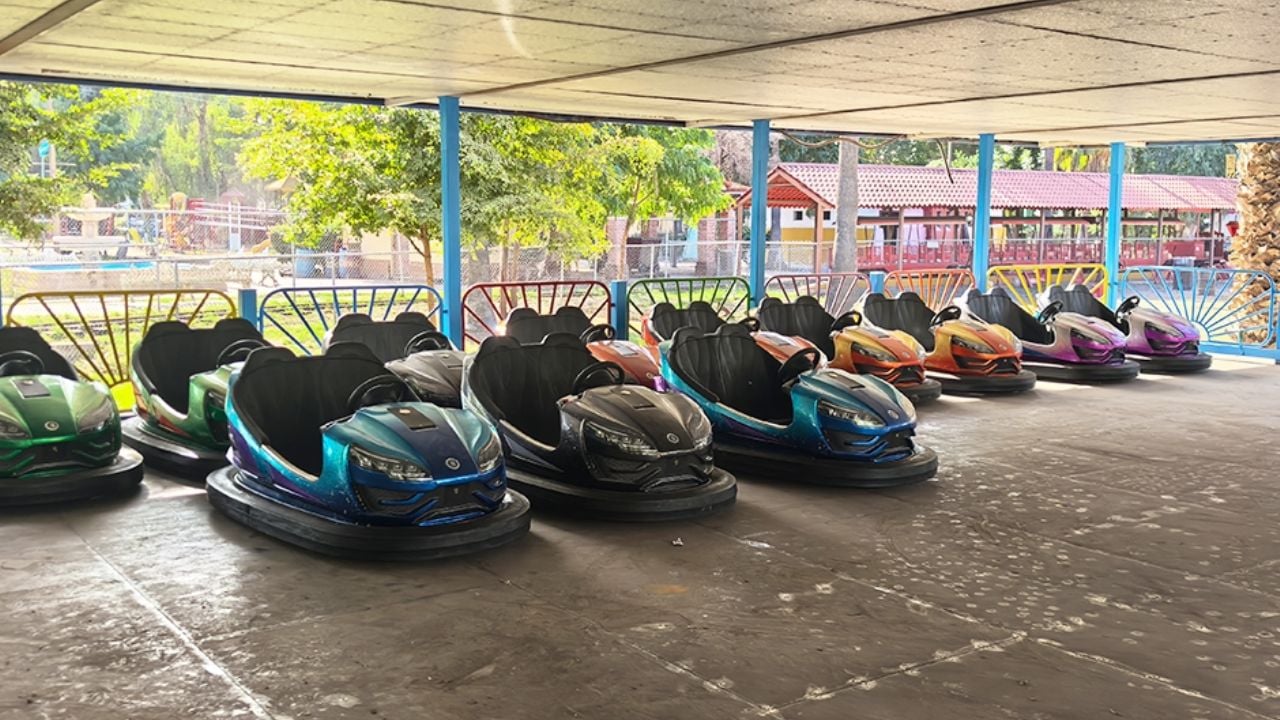 Carritos chocones y nuevos juegos mecánicos llegan al Parque Infantil Ostimuri de Ciudad Obregón