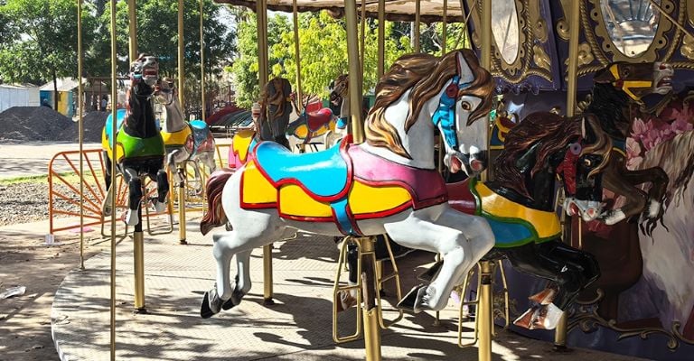 Ciudad Obregón: Carritos chocones y nuevos juegos mecánicos llegan al Parque Infantil Ostimuri