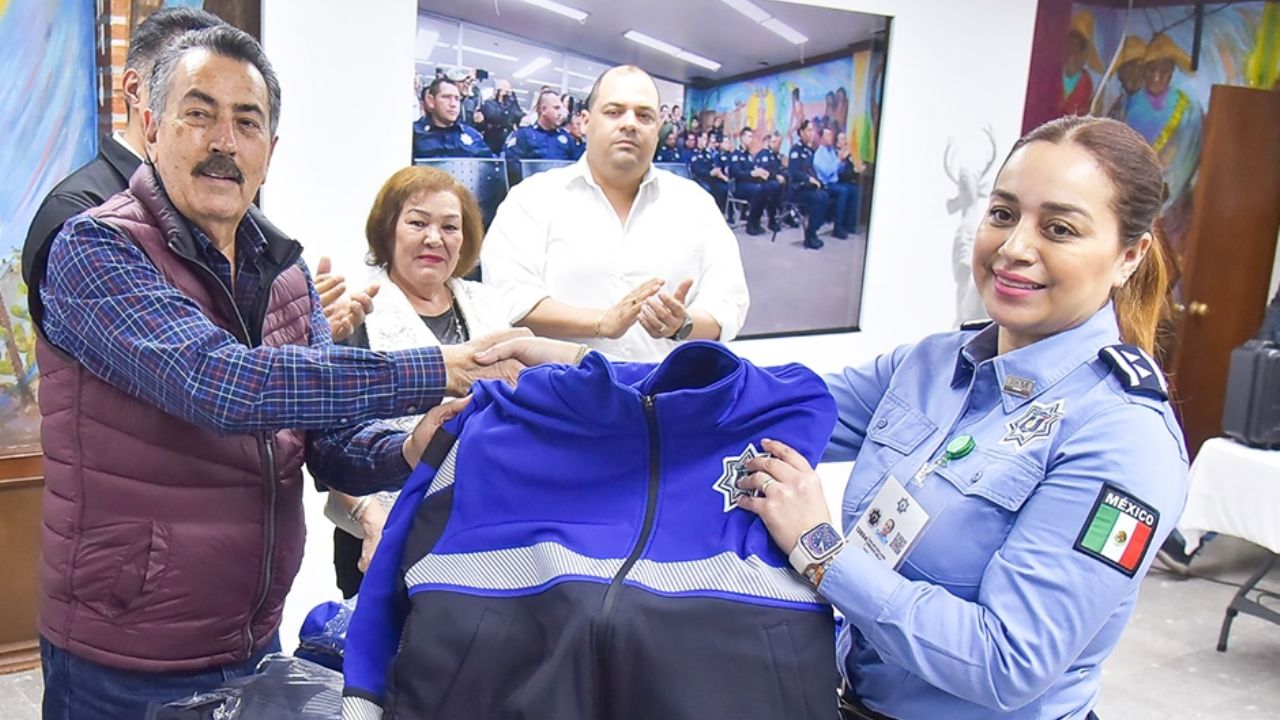 Ciudad Obregón refuerza seguridad con inversión de tres millones en equipo táctico y drones para policía