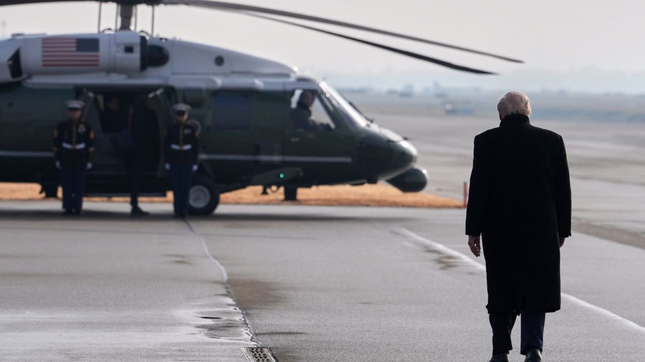 Trump logra llegar al Foro Económico Mundial de Davos tras fallas “menores” en el Air Force One