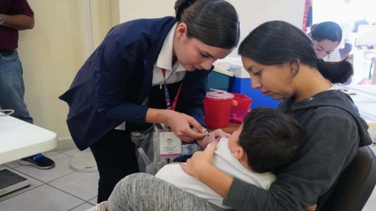 Secretaría de Salud en Sonora llama a vacunar a niñas y niños contra el sarampión