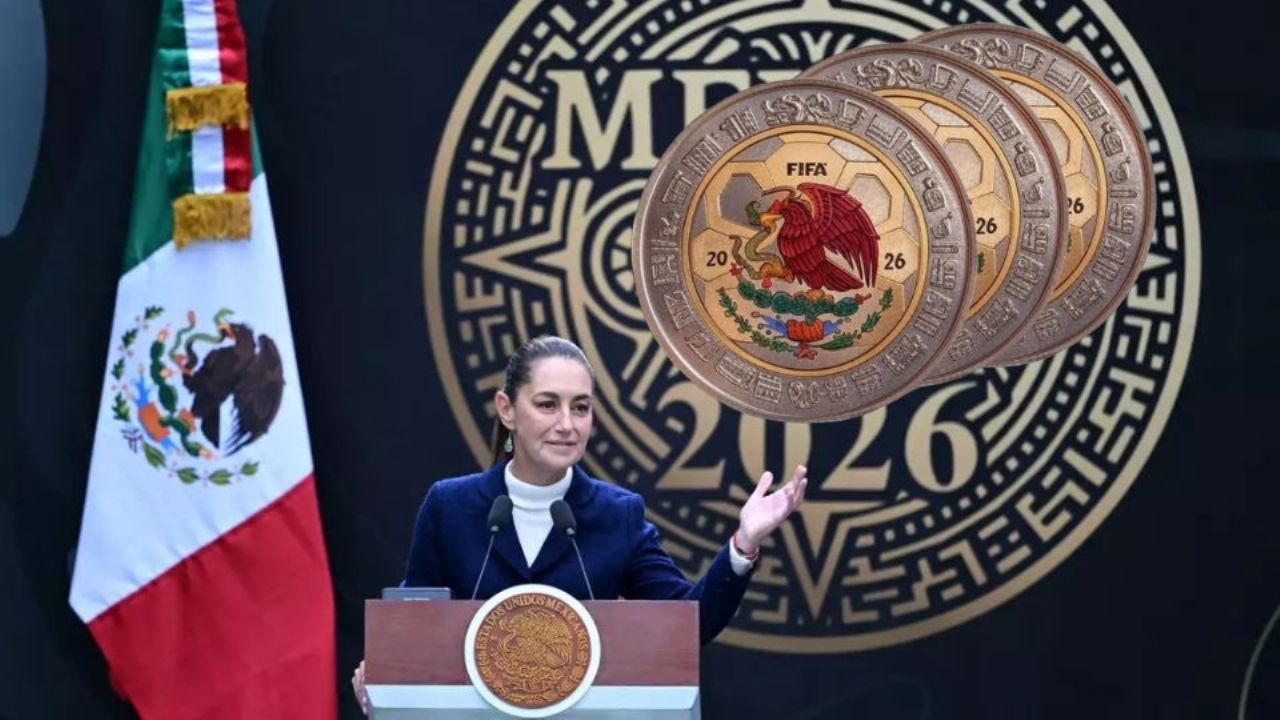 Preparan lanzamiento de monedas conmemorativas para el Mundial 2026 en México
