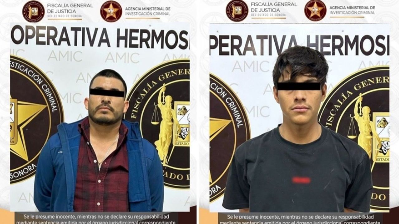 Conducían el auto del crimen: Caen ‘El Texano’ y ‘El Monchi’ por desaparición en Hermosillo
