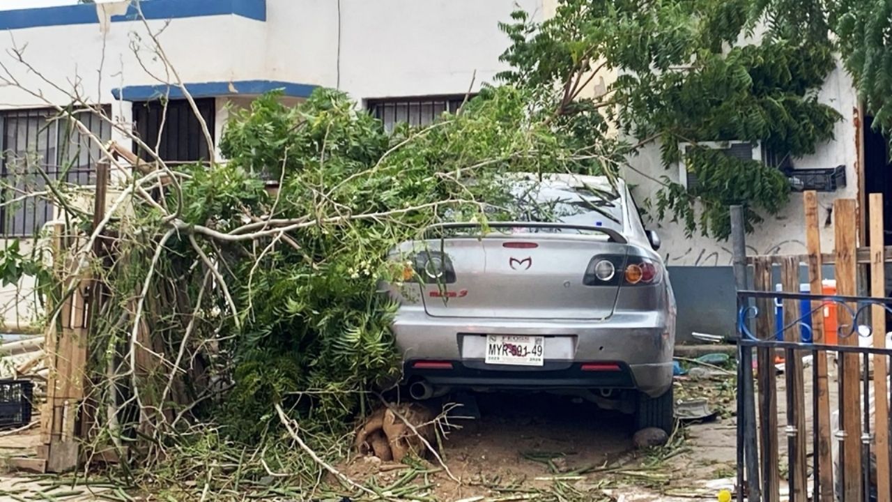 Grave niña de 7 años tras ser atropellada en Hermosillo; vehículo se estrelló contra su casa