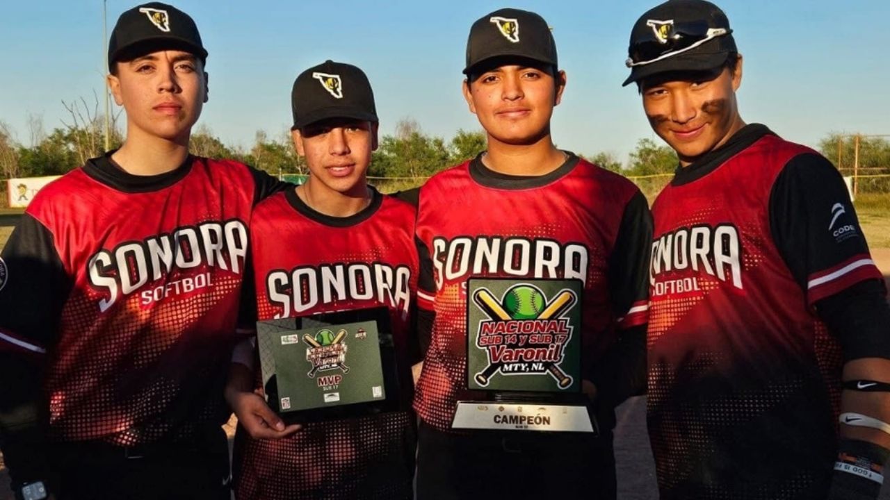 Caborca conquista con marca perfecta el Décimo Campeonato de Softbol Juvenil