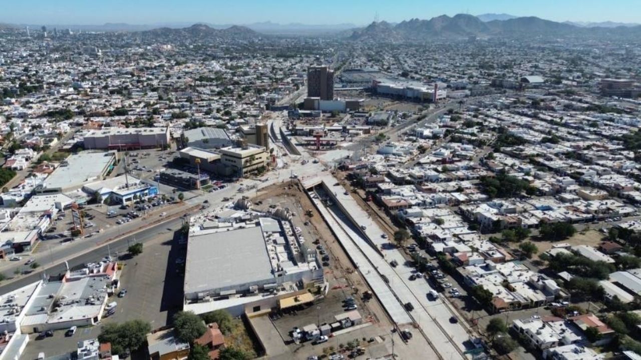 Hermosillo: El domingo 25 de enero abre a la circulación el paso a desnivel Colosio y Solidaridad