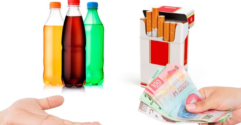 El aumento del IEPS impacta precios de cigarros y bebidas azucaradas, reduciendo ventas