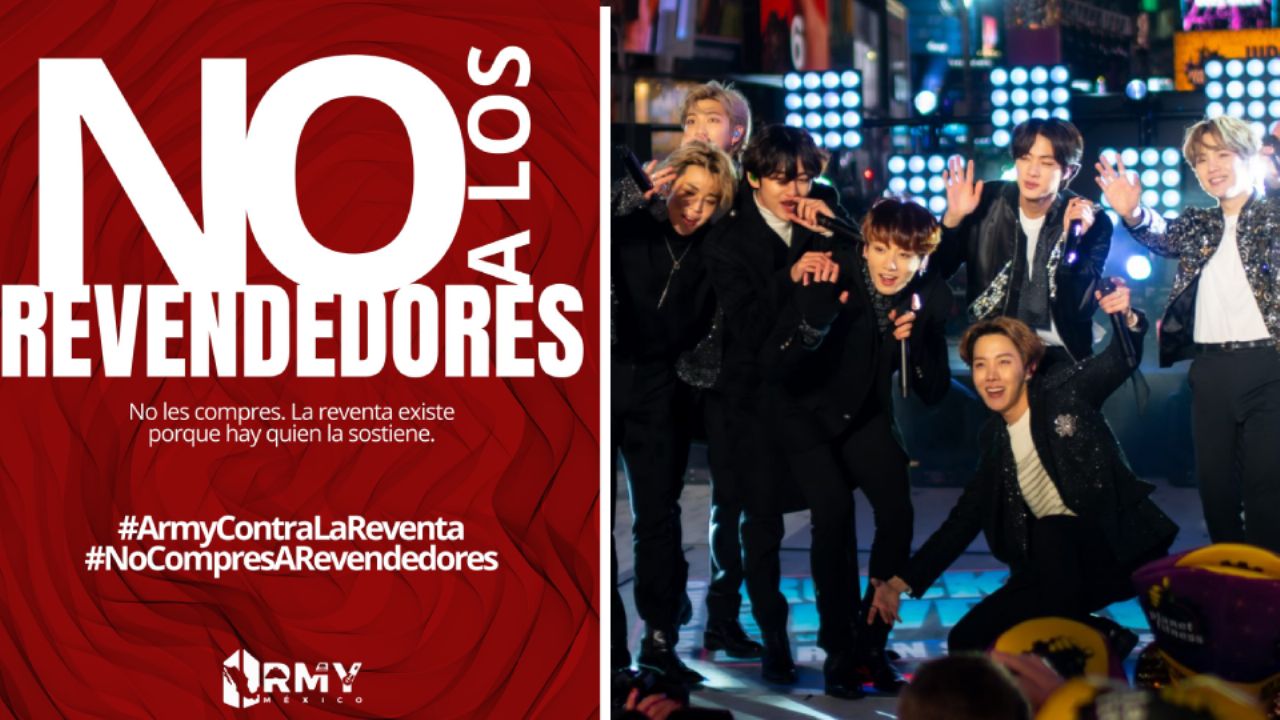 ARMY lanza campaña en México para frenar la reventa de boletos de BTS con precios de hasta 120 mil pesos