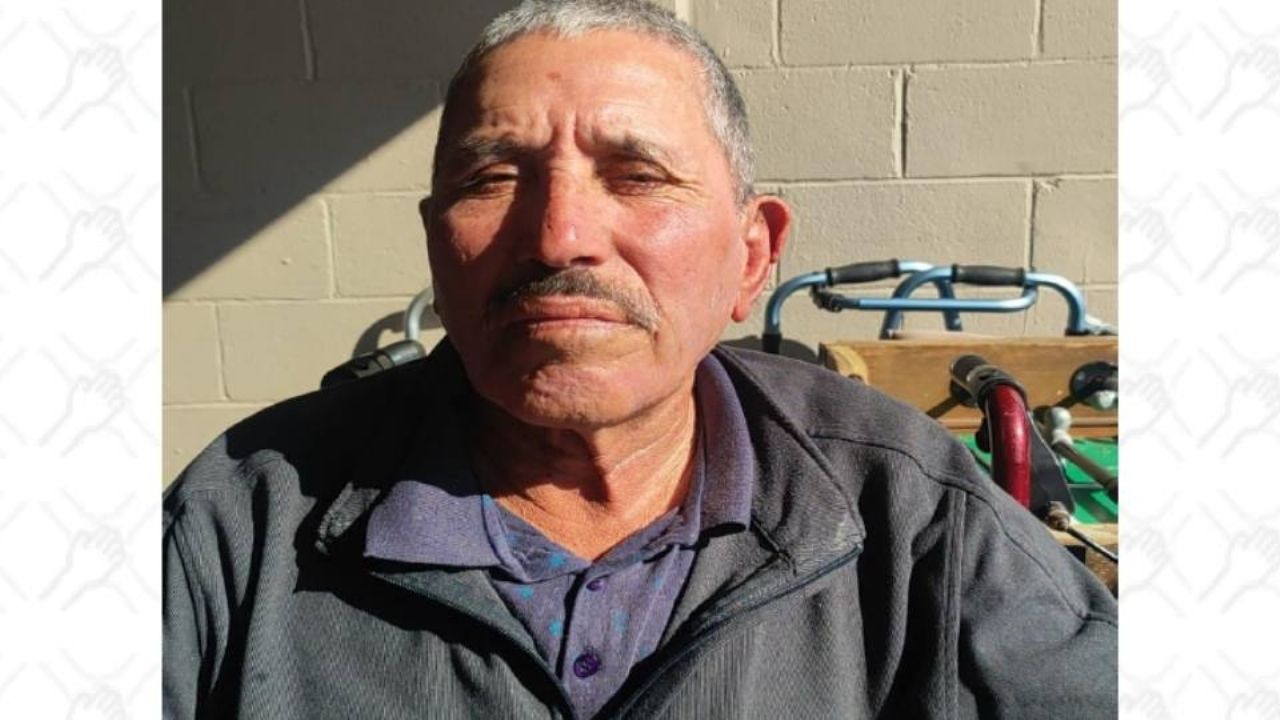 Se encuentra en Baja California: Buscan a la familia de un adulto mayor originario de Guaymas