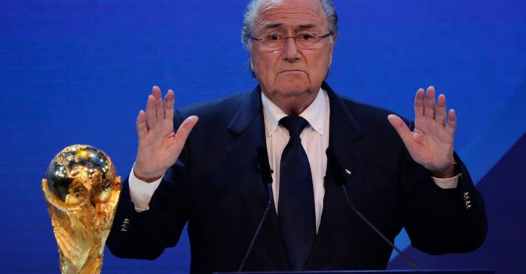 Blatter apoyaría este pedido bloqueo