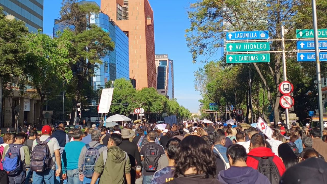 Tráfico en CDMX: Se espera caos por marchas y bloqueos este 27 de enero en la capital