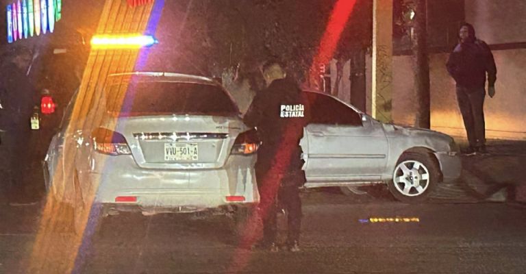 No se reportaron personas lesionadas a causa del choque.