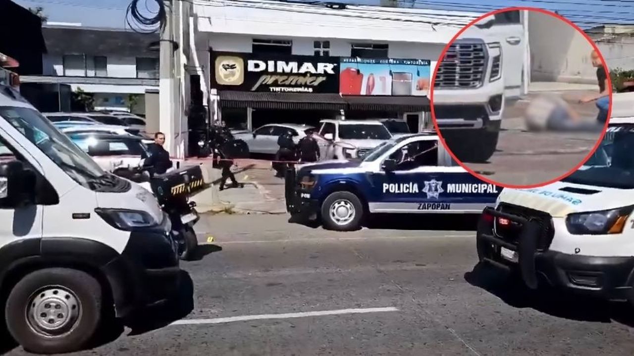 Se desata balacera en calles de Zapopan, Jalisco; reportan a tres personas heridas de gravedad