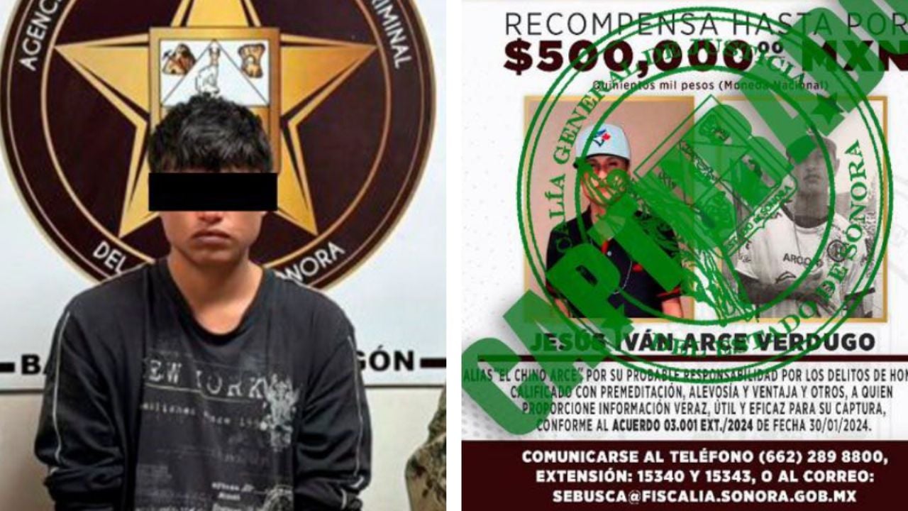 Cae en Ciudad Obregón ‘El Chino Arce’: Ofrecían 500 millones de pesos y lo ligan a un octuple homicidio