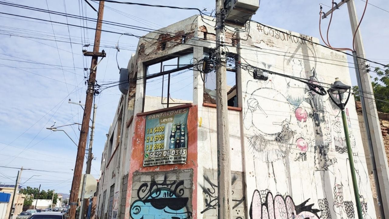 Casas históricas del centro de Hermosillo están en riesgo de colapso por falta de mantenimiento