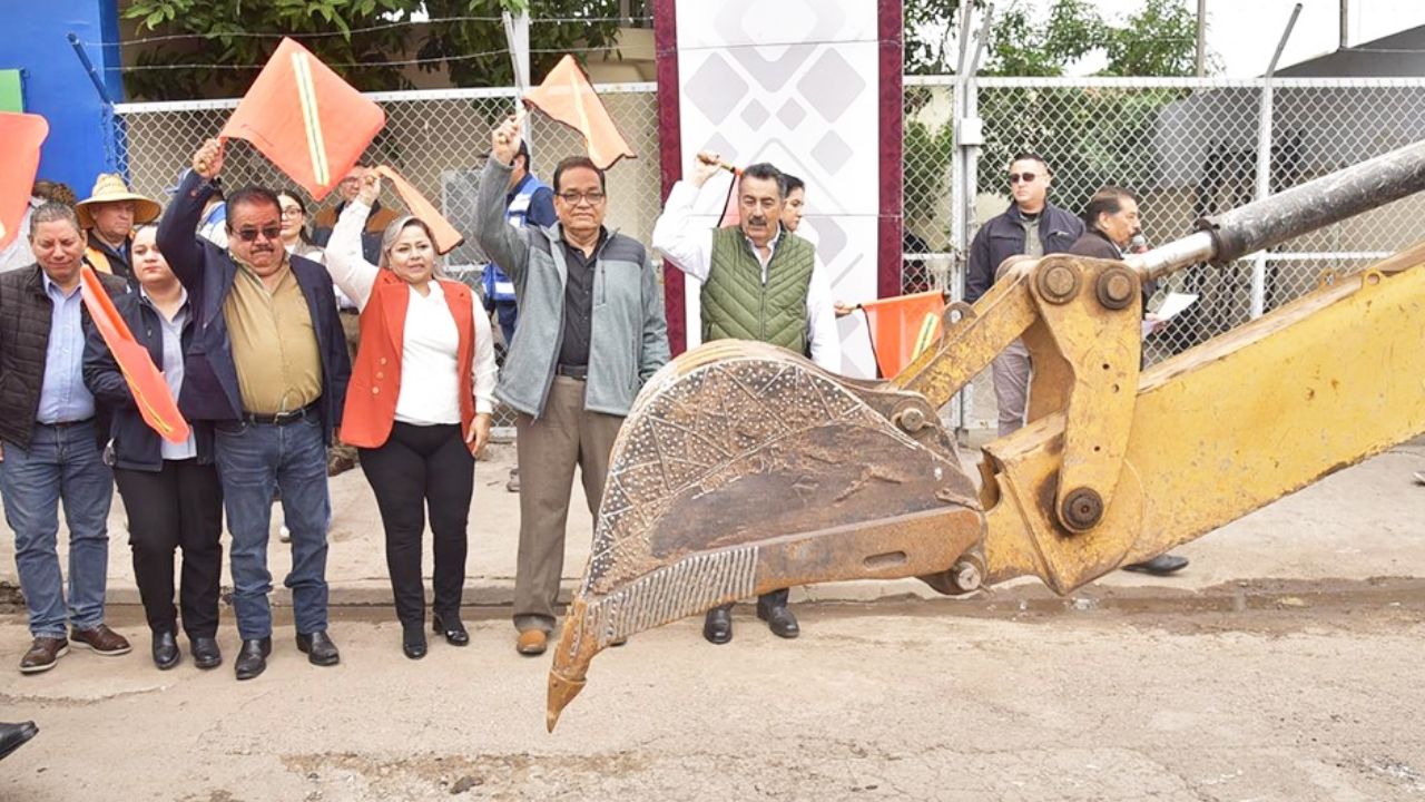 Javier Lamarque inicia rehabilitación de infraestructura hidráulica en Cajeme para tres mil 500 vecinos