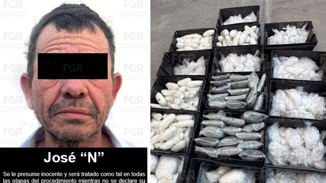 Sorprenden a automovilista que transportaba 225 kilos de narcóticos en carretera de Sonora