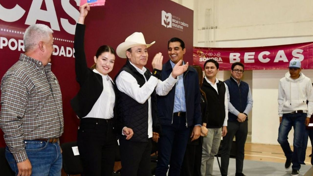 Alfonso Durazo anuncia convocatoria de Beca Sonora de Oportunidades; van más de 600 mil estudiantes becados