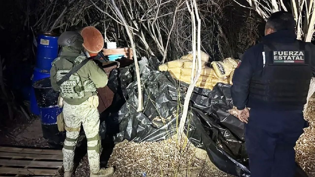 Duro golpe al narco en Baja California: Autoridades desmantelan narcolaboratrio de crystal