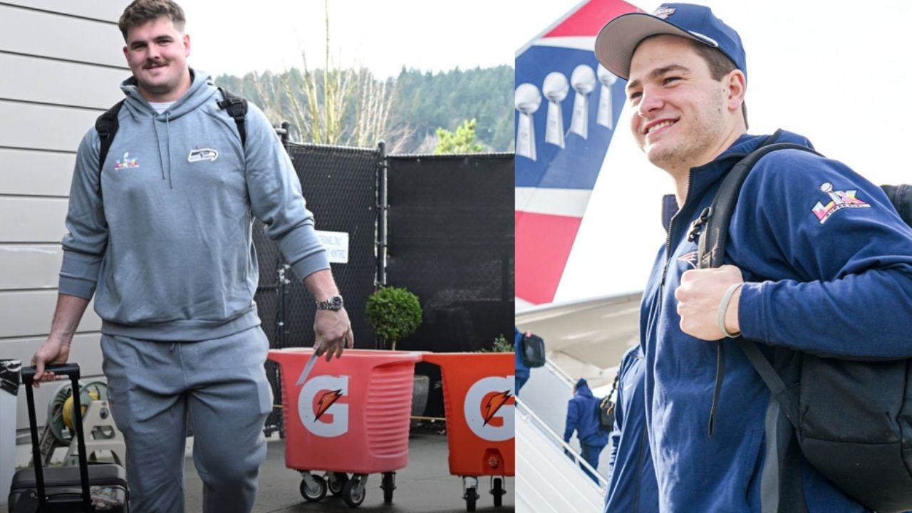 NFL: New England Patriots y Seattle Seahawks ya calientan en la sede del Super Bowl LX