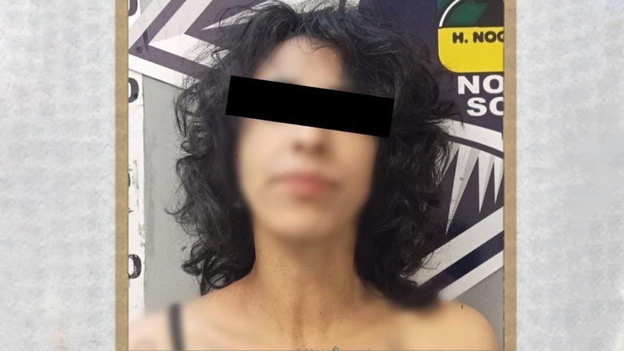 Arrestan a mujer por lesionar a un hombre por fuera de bar en Nogales; lo atacó a navajazos