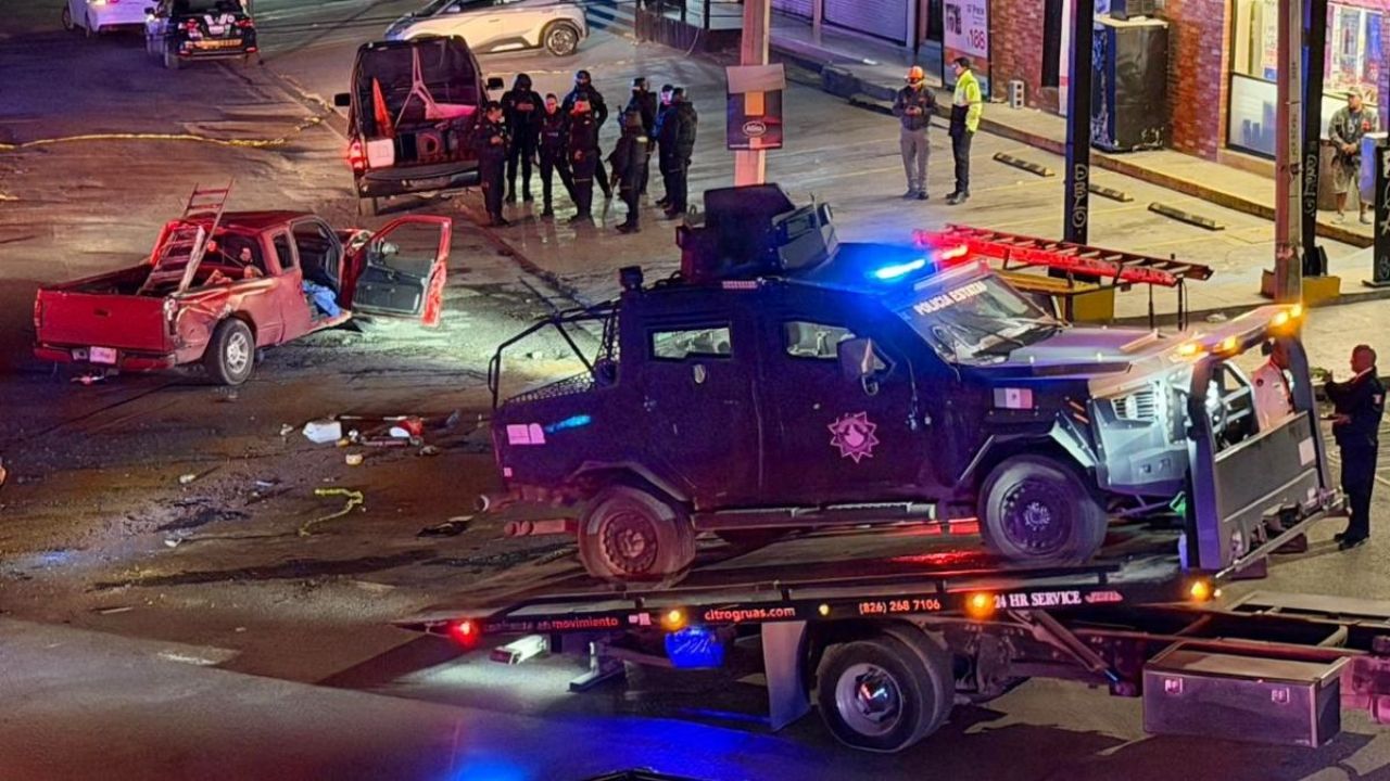 Black Mamba de Fuerza Civil protagoniza aparatoso ACCIDENTE en Guadalupe; reportan 6 víctimas