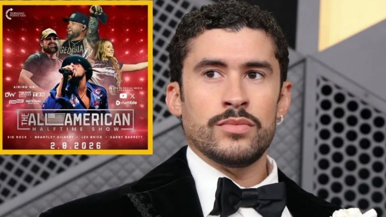 ¡Retan a Bad Bunny! Anuncian show alternativo de medio tiempo del Super Bowl LX “totalmente estadounidense”
