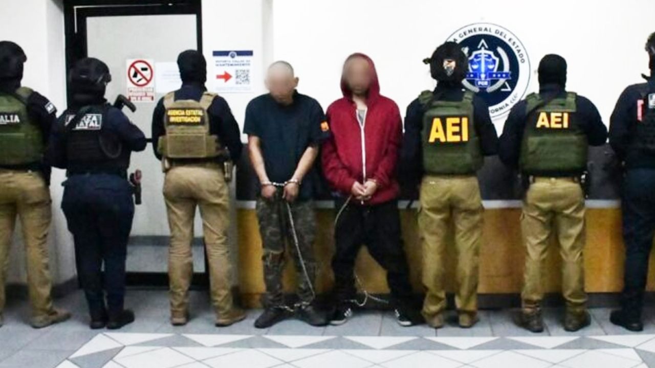 Caen tres sujetos que dejaron cabeza humana y narcomensaje en estación de Policía de Mexicali