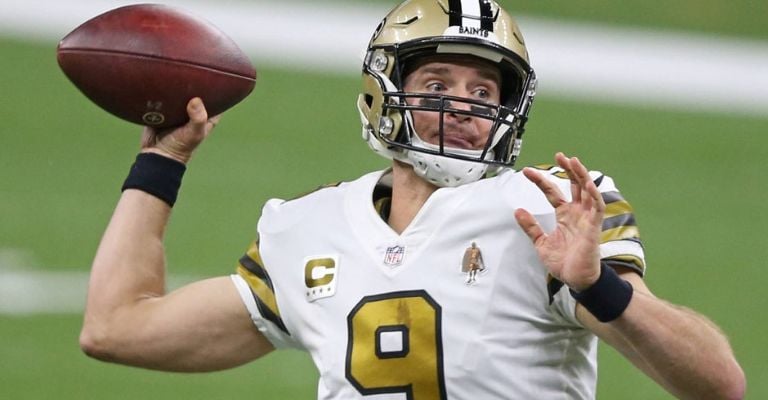 Brees tuvo sus mejores años con los Saints