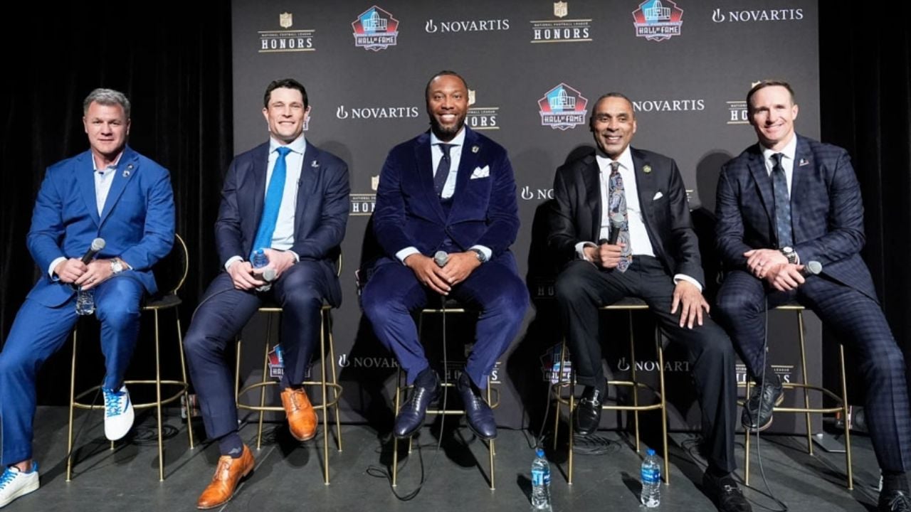 Brees y Fitzgerald encabezan a los nuevos inquilinos del Salón de la Fama de la NFL