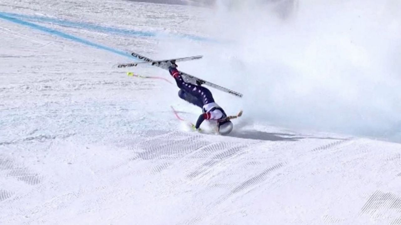 FUERTE VIDEO: Lindsey Vonn sufre brutal ACCIDENTE en Juegos Olímpicos de Invierno Milano-Cortina 2026