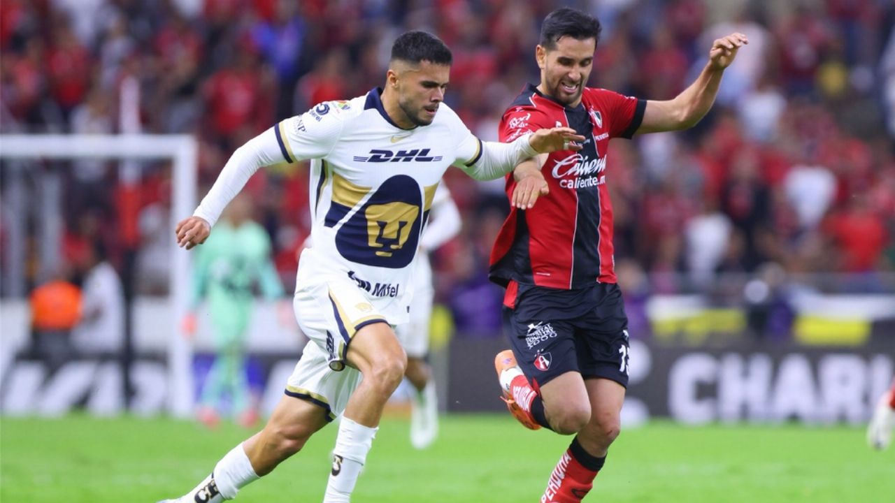Pumas no aguanta la ventaja y sufre agónico empate ante el Atlas en el Clausura 2026