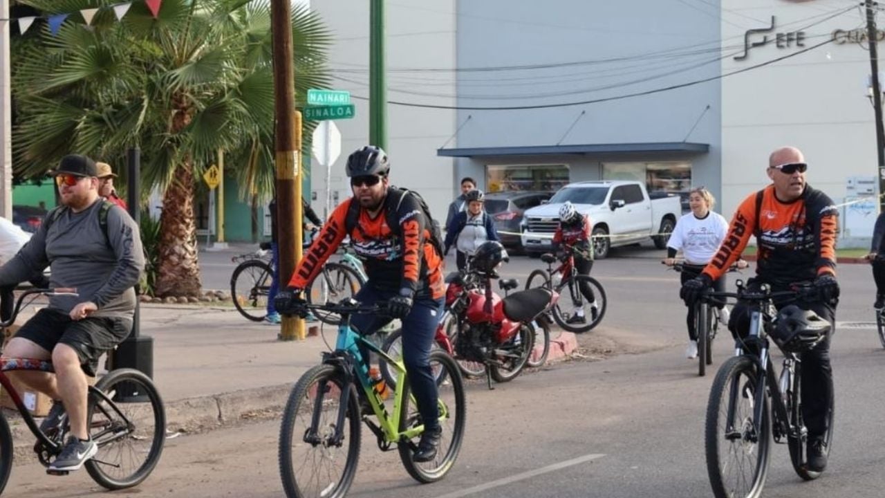 Ayuntamiento de Cajeme promueve convivencia familiar con ‘Domingueando en Bici’