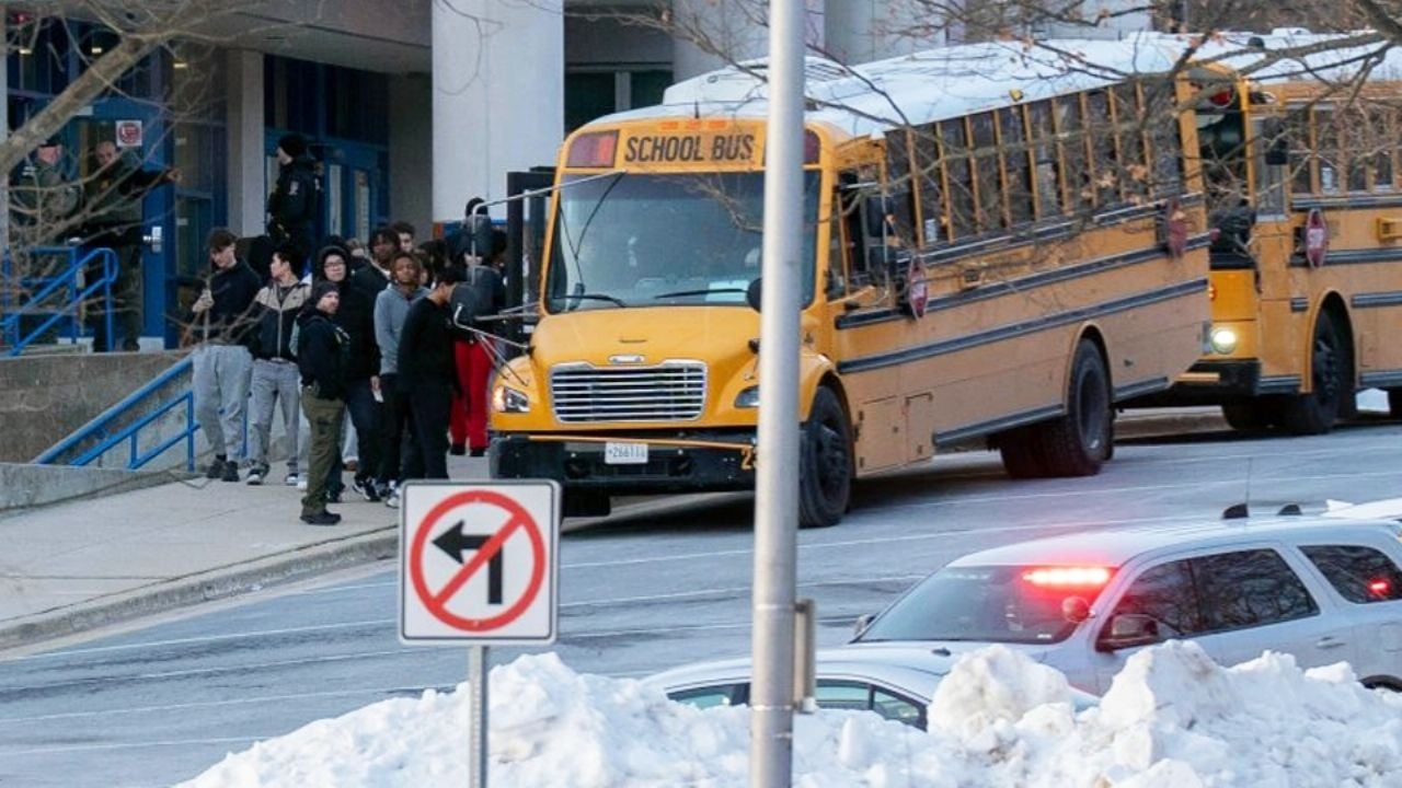 Tiroteo en secundaria de Maryland, Estados Unidos, deja un estudiante herido y un detenido