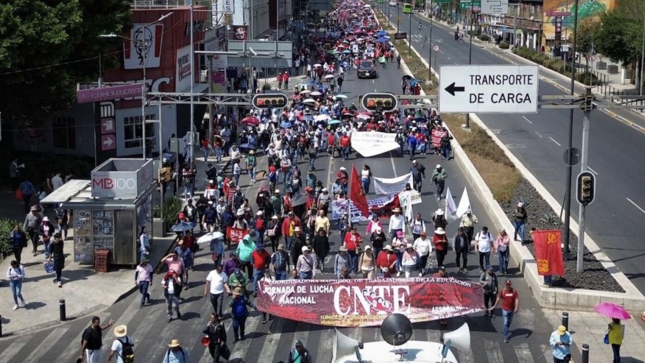 Tráfico en CDMX HOY: Marchas, concentraciones y BLOQUEOS este martes 10 de febrero de 2026