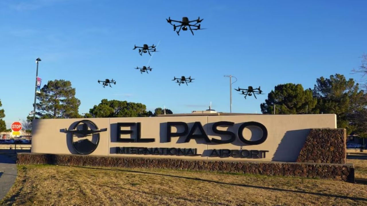 Cierre del espacio aéreo sobre El Paso, Texas, habría sido debido al uso de “nueva tecnología anti-drones”