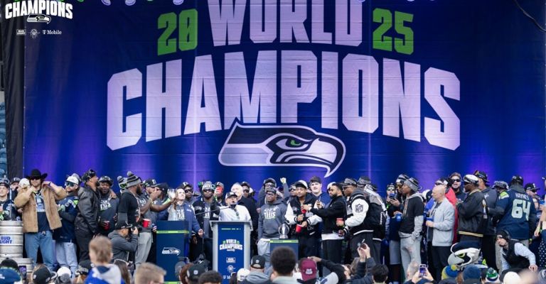 Los jugadores festejaron en grande