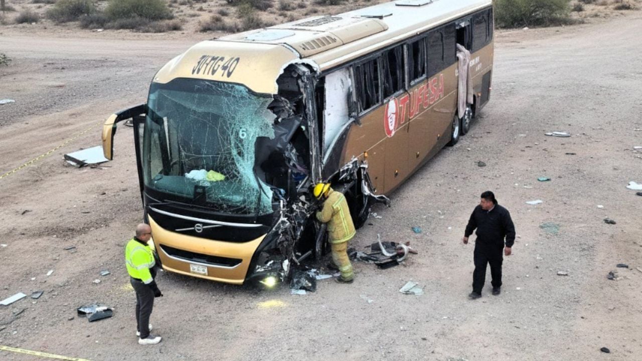 Sube a cinco la cifra de fallecidos por accidente carretero en Caborca; dan a conocer listado de víctimas