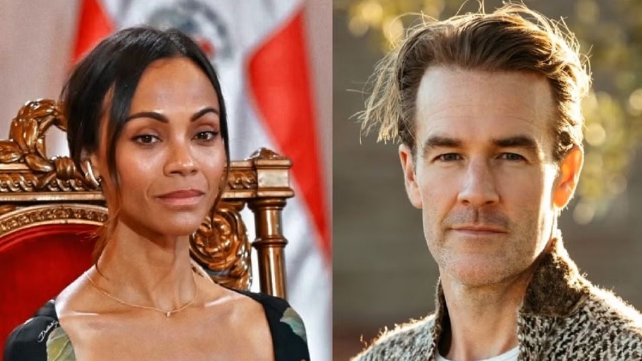 Filtran “generosa” donación de Zoe Saldaña a familia de James Van Der Beek tras su triste muerte