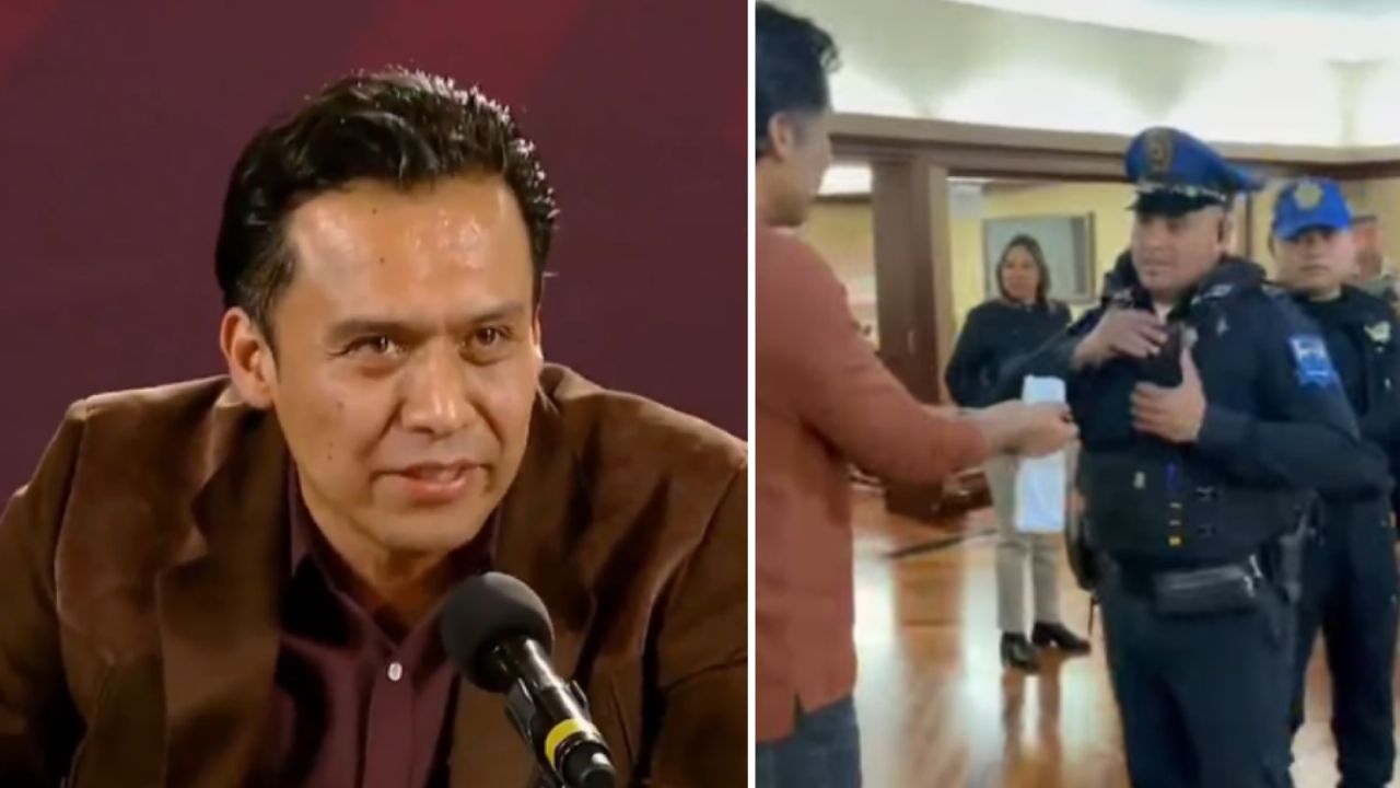 “¡Utilice las esposas!”: El TENSO momento en que intentan DESALOJAR a Marx Arriaga de la SEP (VIDEO)