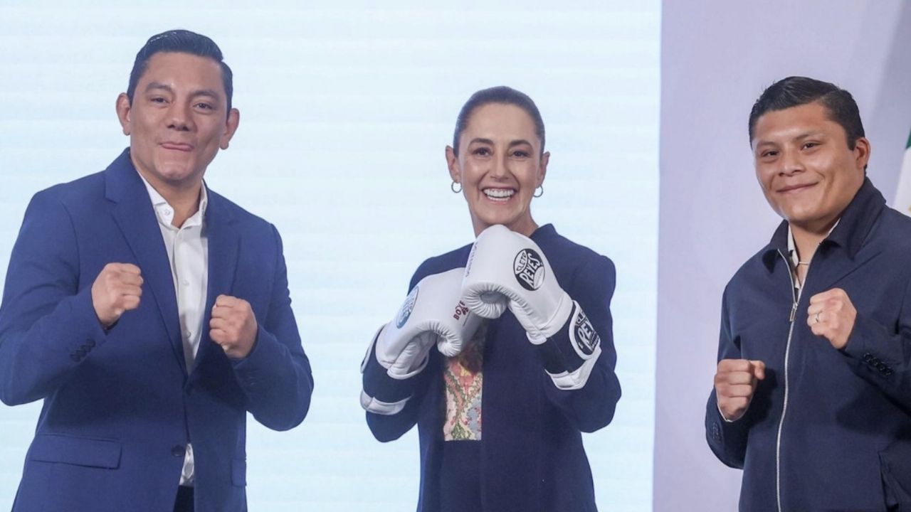 Sheinbaum presenta ‘Boxeando por la paz’: Clases GRATIS a cien mil jóvenes en México