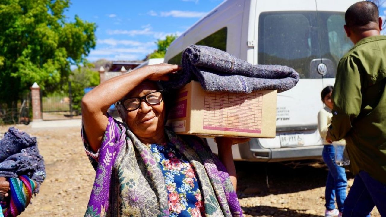 Gobierno de Sonora hace entrega de apoyos sociales a la comunidad Guarijío Makurawe