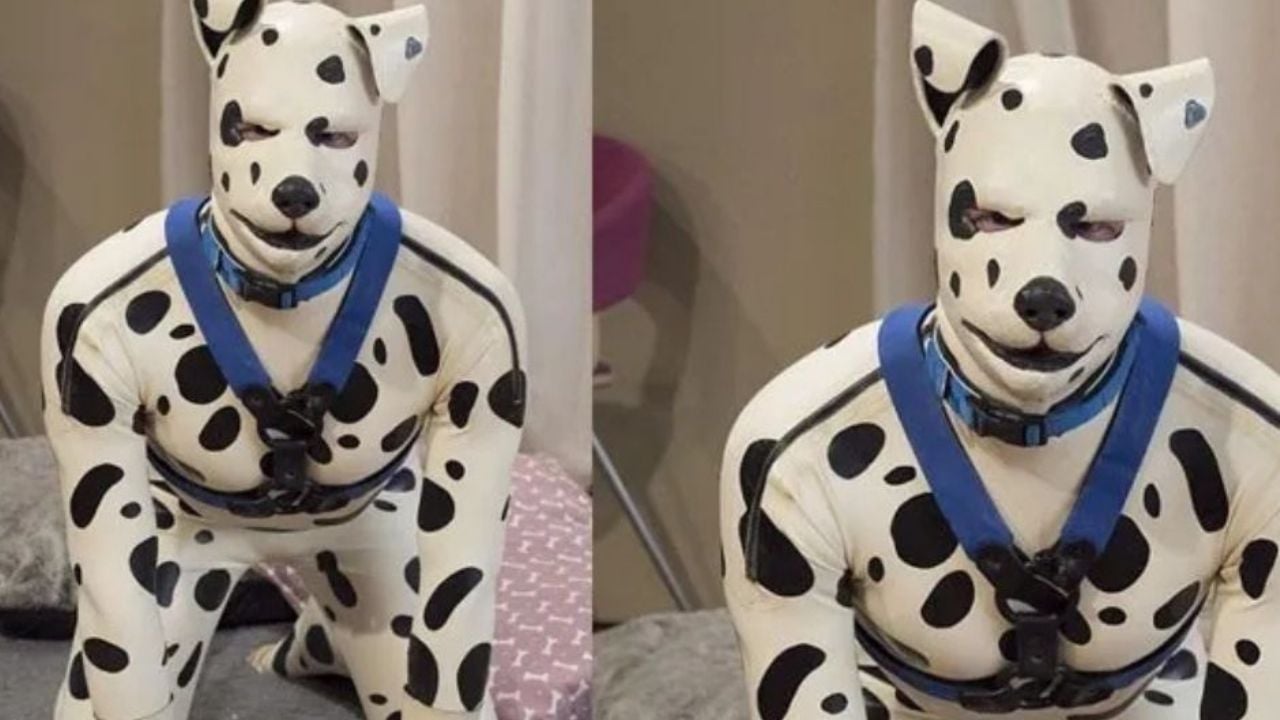 Hombre de 42 años que se identifica como therian dálmata, busca ser adoptado en México