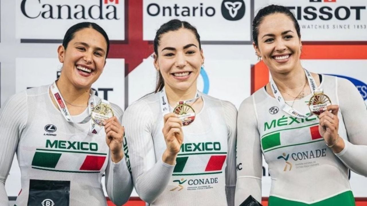 Panamericano de Ciclismo 2026: Medalla de oro para México en equipo femenil de velocidad