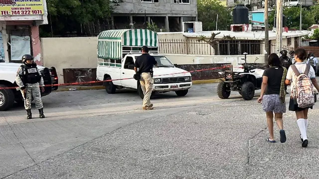 VIDEO: Balacera en Acapulco cobra la vida de una estudiante y chofer de transporte público