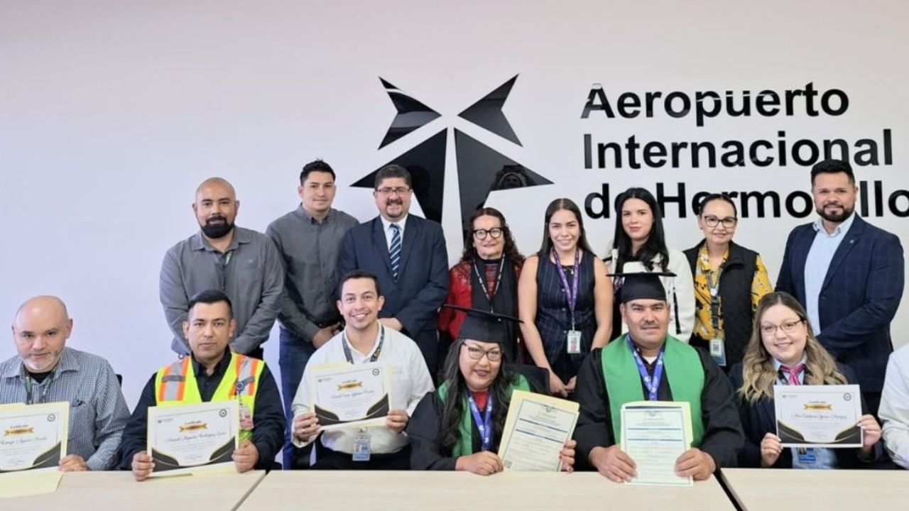 Grupo Aeroportuario del Pacífico y Gobierno de Sonora unen lazos para combatir rezago educativo