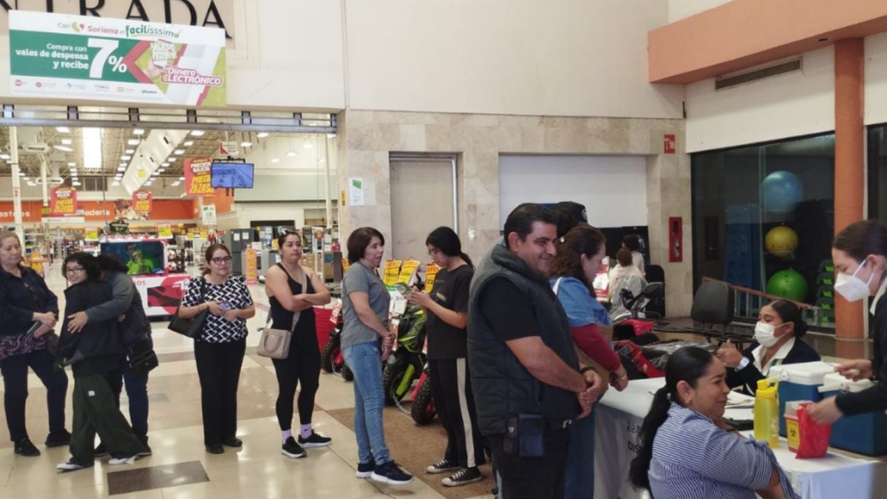Exitosa jornada masiva de vacunación en lugares públicos de Ciudad Obregón